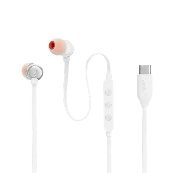 JBL  Tune 310C, USB-C Kulakiçi Kulaklık, Beyaz