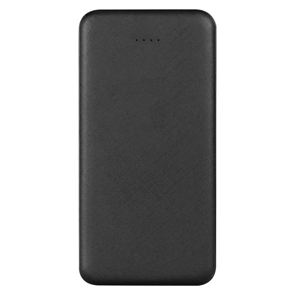 ED260 Asonic AS-P10 10000mAh Micro+Type-C+USB Siyah Taşınabilir Pil Şarj Cihazı Powerbank