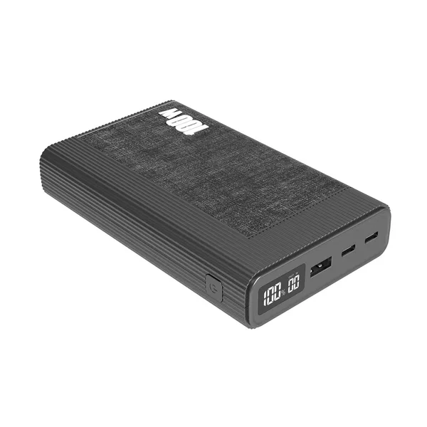 S-link G215 20000mAh PD100W QC22.5W Siyah Notebook Taşınabilir Pil Şarj Cihazı Powerbank — detay