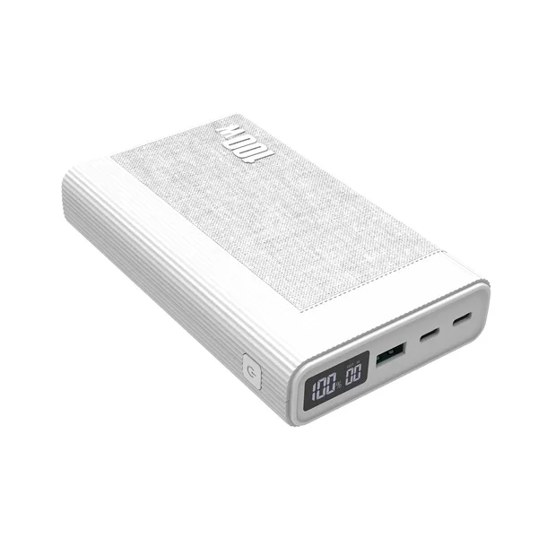 S-link G215 20000mAh PD100W QC22.5W Beyaz Notebook Taşınabilir Pil Şarj Cihazı Powerbank — detay