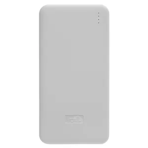 ED265  NCT PLUS P10W 10000mAh Type-C Girişli Powerbank Beyaz Taşınabilir Pil Şarj Cihazı