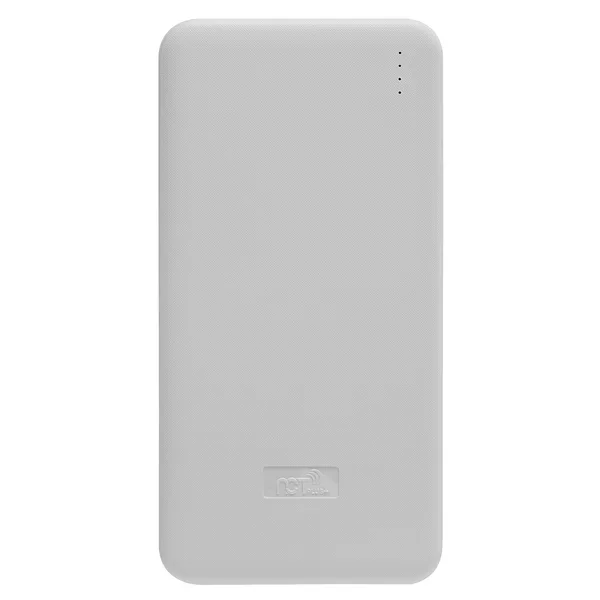 ED265 NCT PLUS P10W 10000mAh Type-C Girişli Powerbank Beyaz Taşınabilir Pil Şarj Cihazı