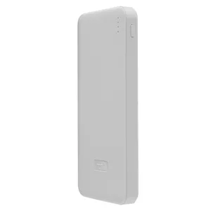 ED265  NCT PLUS P10W 10000mAh Type-C Girişli Powerbank Beyaz Taşınabilir Pil Şarj Cihazı