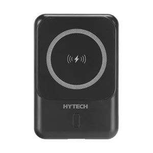 ED262 Hytech H50 5000mAh Magsafe 15W PD20W+HSC22.5W Siyah Taşınabilir Pil Şarj Cihazı Powerbank