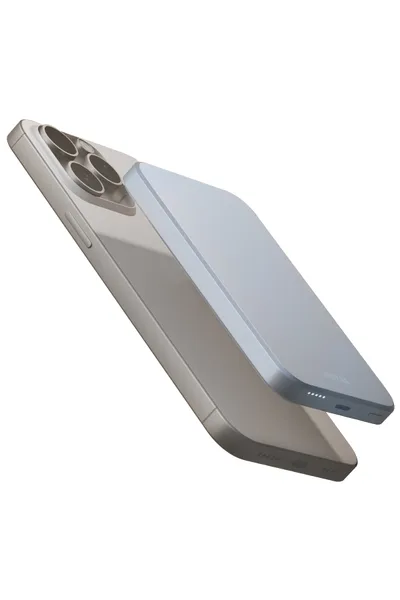 Woyax by Deji Magsafe Powerbank 5000 mAh 20W Hızlı Taşınabilir Şarj Cihazı Mavi