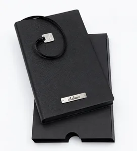 Kilitli Termos & Mousepad & Yumuşak Kapaklı Not Defteri & Siyah Kupa Hediye Seti