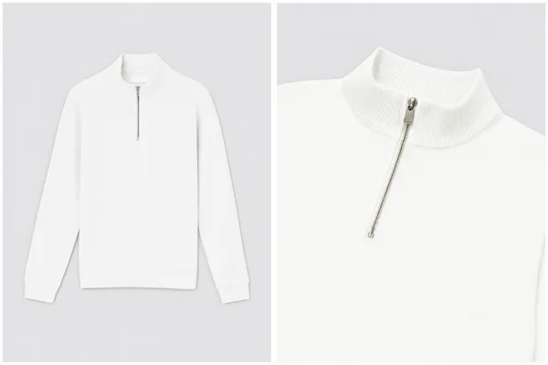 Çeyrek Fermuarlı Süper Yumuşak Sweatshirt