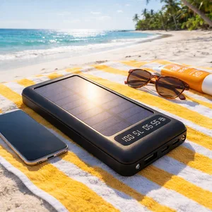Güneş Enerjili Powerbank 10000 mAh