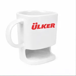 ED70 Beyaz Bisküvi Kupa