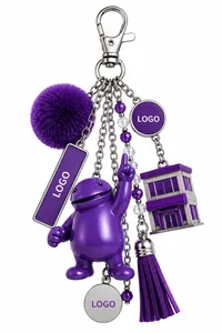 Silikon Charm Anahtarlıklar