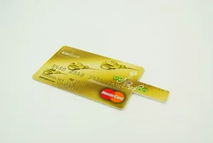 Klasik Döner Plastik Kart USB Flash Bellek ED021