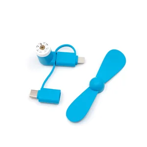 Telefona Takılan Mini Vantilatör – Taşınabilir USB Fan (iPhone & Type-C Uyumlu)