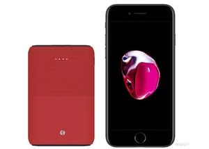 ED286  S-link IP-S110 10000mAh 2*Usb Port+Micro+Type C Powerbank Kırmızı Taşınabilir Pil Şarj Cihazı