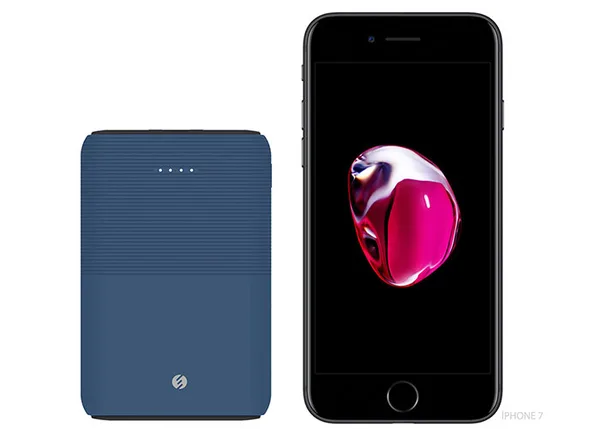 S-link IP-S110 10000mAh 2*Usb Port+Micro+Type C Powerbank Mavi Taşınabilir Pil Şarj Cihazı