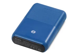 S-link IP-S110 10000mAh 2*Usb Port+Micro+Type C Powerbank Mavi Taşınabilir Pil Şarj Cihazı