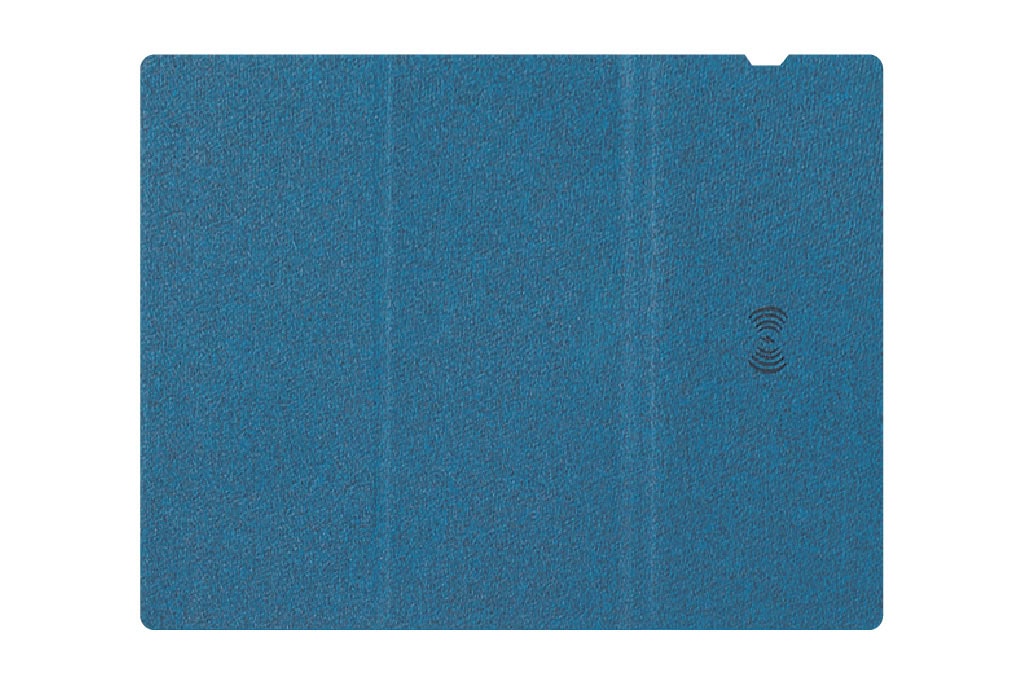 MOYA Mavi 15W Kablosuz Şarjlı Mouse Pad ve Stand — detay