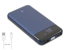 ED284  S-Link Swapp SWP-58 10000mAh Powerbank Led Göstergeli Mavi Taşınabilir Pil Şarj Cihazı