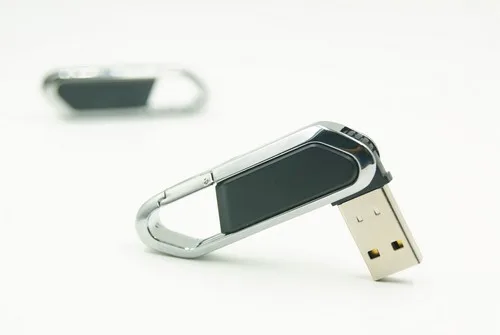 Siyah Bukle USB Flash Bellek — detay