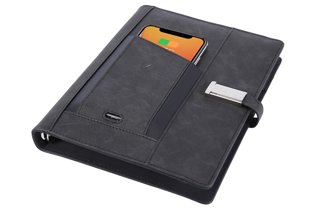 ZEUS Taba Kablosuz Şarj Özellikli & Powerbankli Organizer