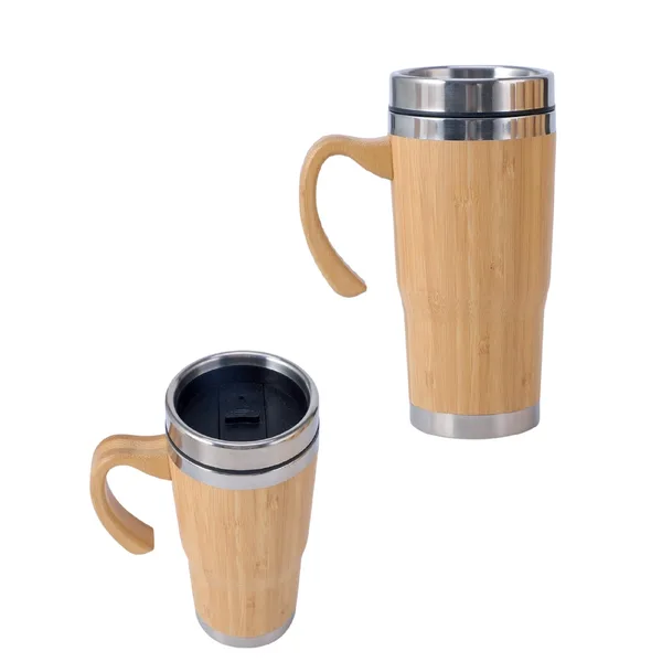 Bambu Termos Bardak  Kulplu 450 ml