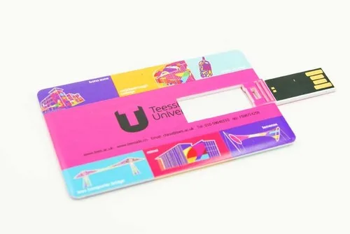 Klasik Döner Plastik Kart USB Flash Bellek — detay