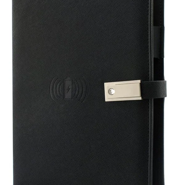 Kablosuz Şarj ve Usb Bellek Özellikli Defter — detay