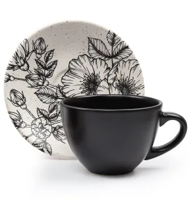 2'li Fincan & French Press & Beta Tea Bitki Çayı Hediye Seti