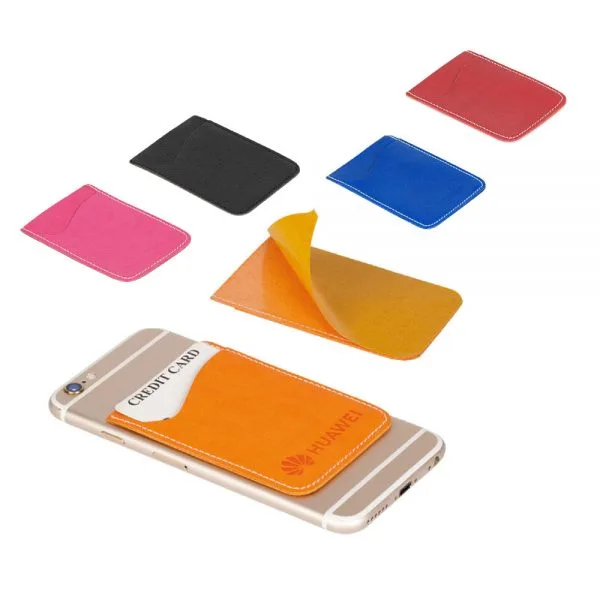 Suni Deri Telefon Arkası Kartlık ED86