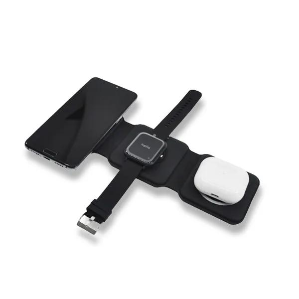 Kablosuz Şarj Standı (Telefon, Saat, Kulaklık) – Model 2 — detay