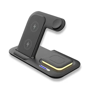 ED232 Kablosuz Şarj Standı (Telefon, Saat, Kulaklık)