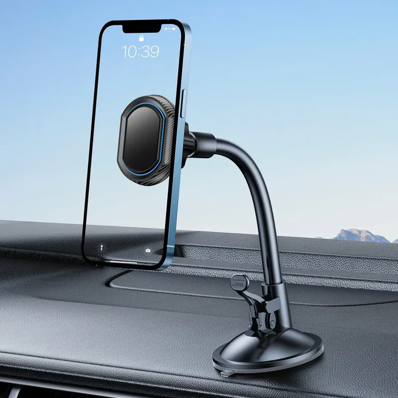 Woyax Güçlü Mıknatıslı Vantuzlu Araç İçi Telefon Tutucu - Vakumlu Akrobat Araba Telefon Tutacağı